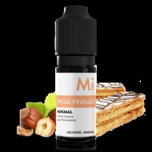 E Liquide Sel de Nicotine -Mille-feuilles - Minimal Fuu 10ml (Pack de 5)