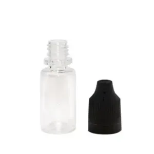 FLACON 10ML / 100pcs : . - BOUCHON NOIR