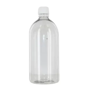 FLACON 1L PET CRISTAL / 10pcs : Contenance - 1 LITRE