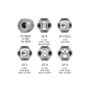 GT CORE Résistance / 3pcs - VAPORESSO : . - GT4 MESH / 0.15OHM (50-75W)