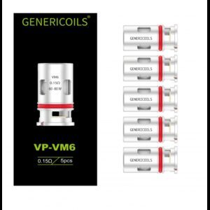 Résistance VP PNP / 5pcs - GENERICOILS MPV : . - PNP VM6 0.15OHMS 60-80W